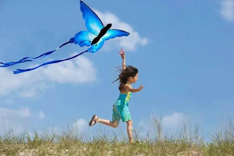  Strong Butterfly With Long Tail Huge 55-Inch Kite for All -  ToylandEU™