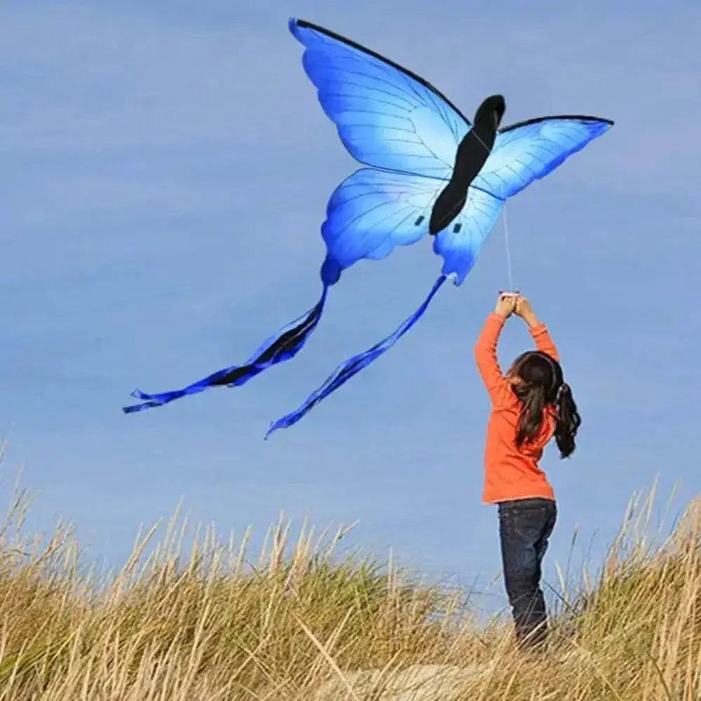  Strong Butterfly With Long Tail Huge 55-Inch Kite for All -  ToylandEU™