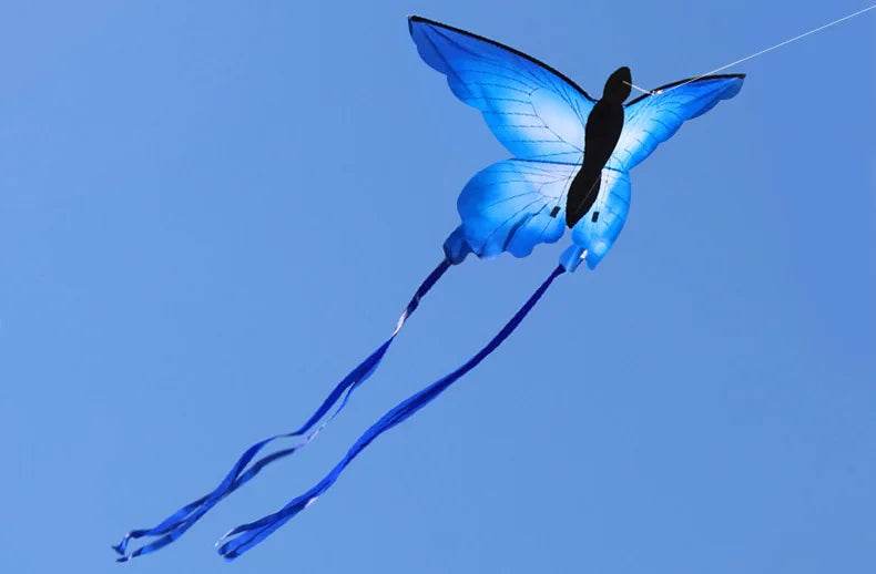 Strong Butterfly With Long Tail Huge Beginner Kites 55 Inch - ToylandEU