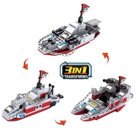  Strong Lego Compatible Blocks Warships6 Toyland EU -  ToylandEU™