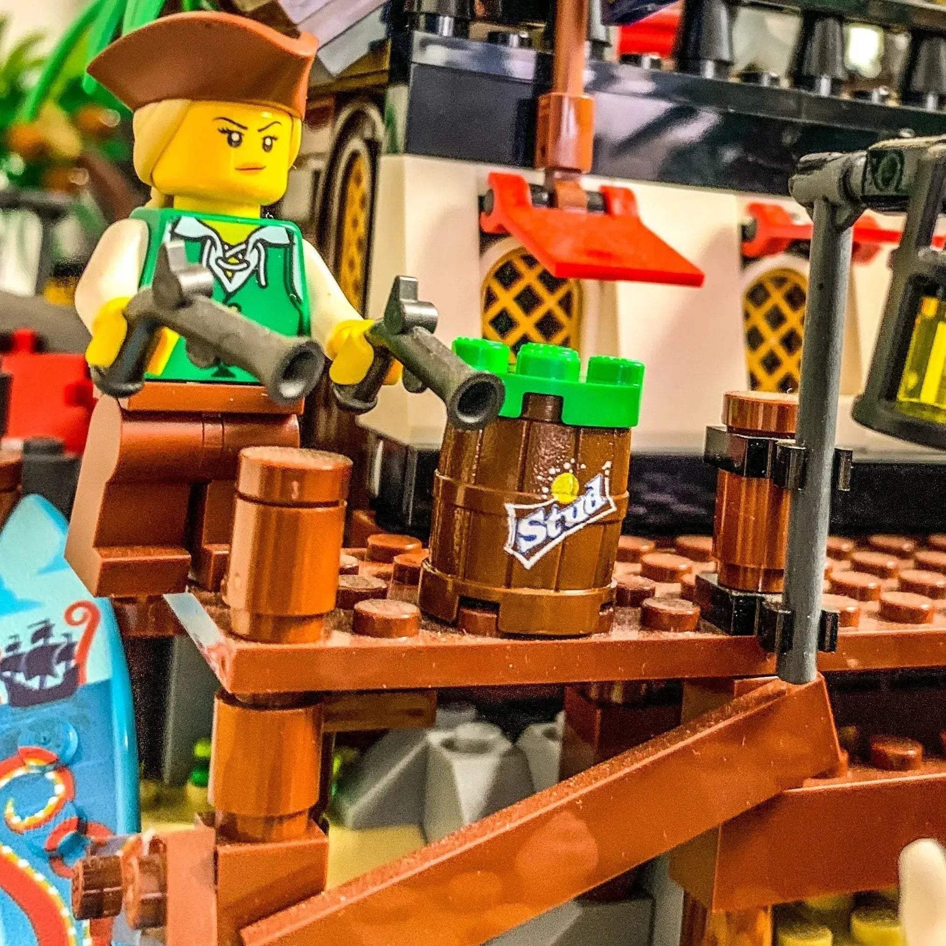 Lego Soda Keg With Custom Lemon Lime Print Barrel Edition - ToylandEU