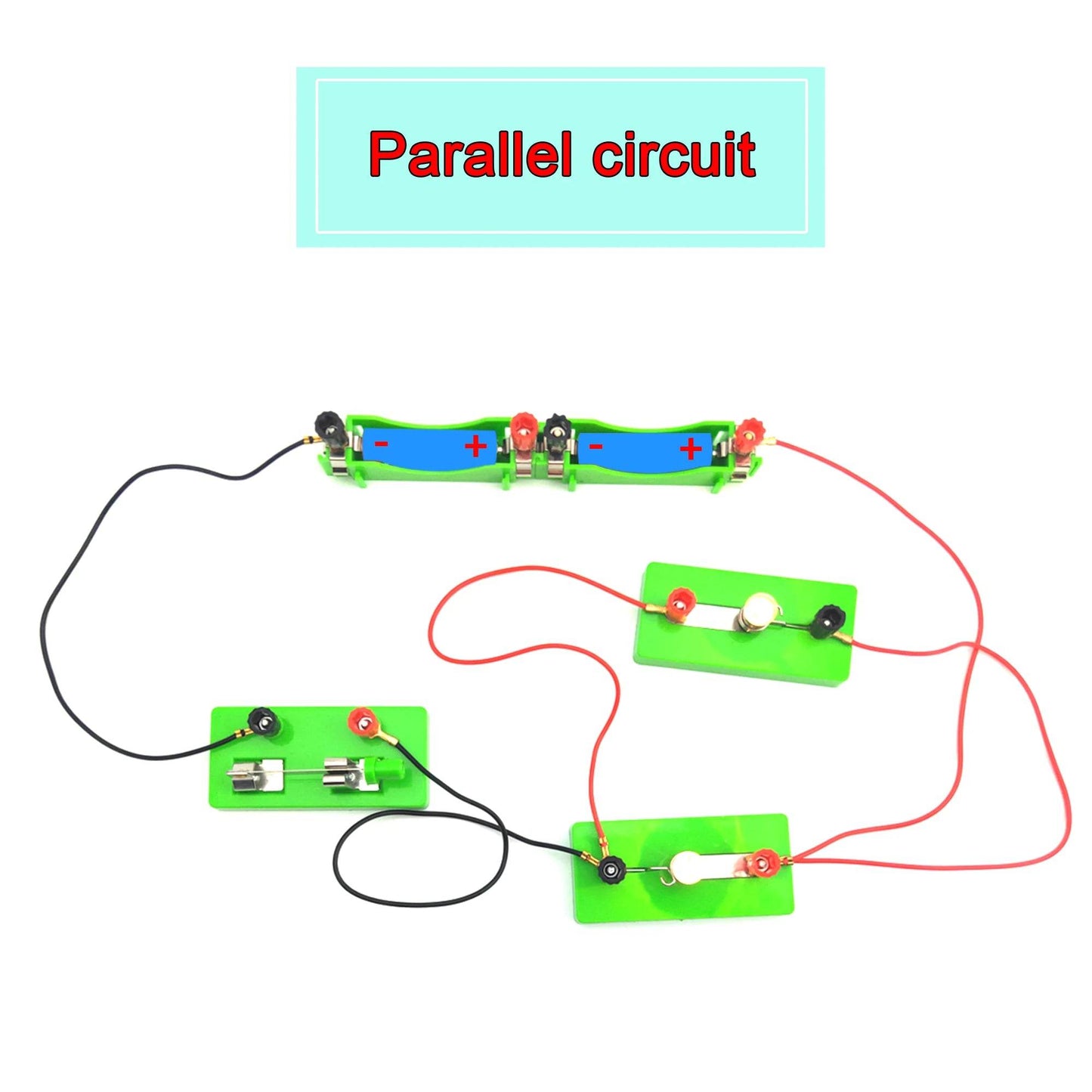 Student Educational School Physics Labs Electrical Series Parallel Circuit Light Bulb Science Electricity Learning Experiment - ToylandEU