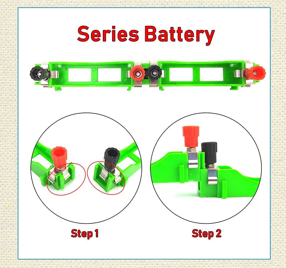 Student Educational School Physics Labs Electrical Series Parallel Circuit Light Bulb Science Electricity Learning Experiment - ToylandEU