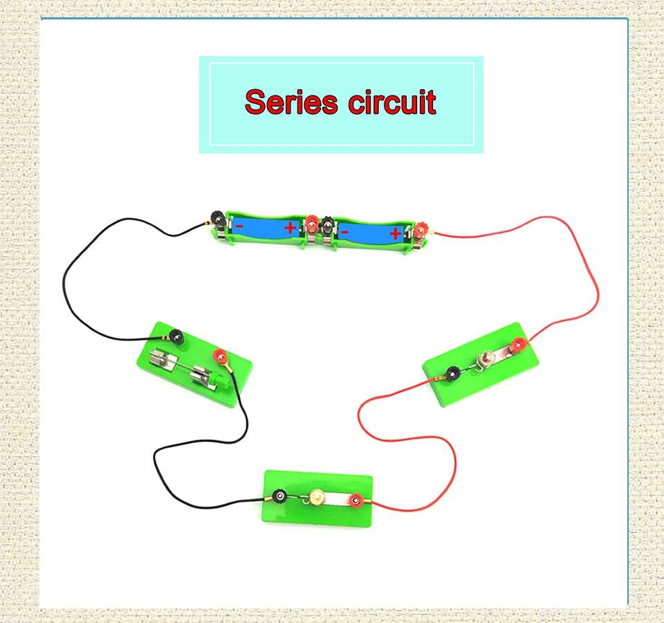 Student Educational School Physics Labs Electrical Series Parallel Circuit Light Bulb Science Electricity Learning Experiment - ToylandEU