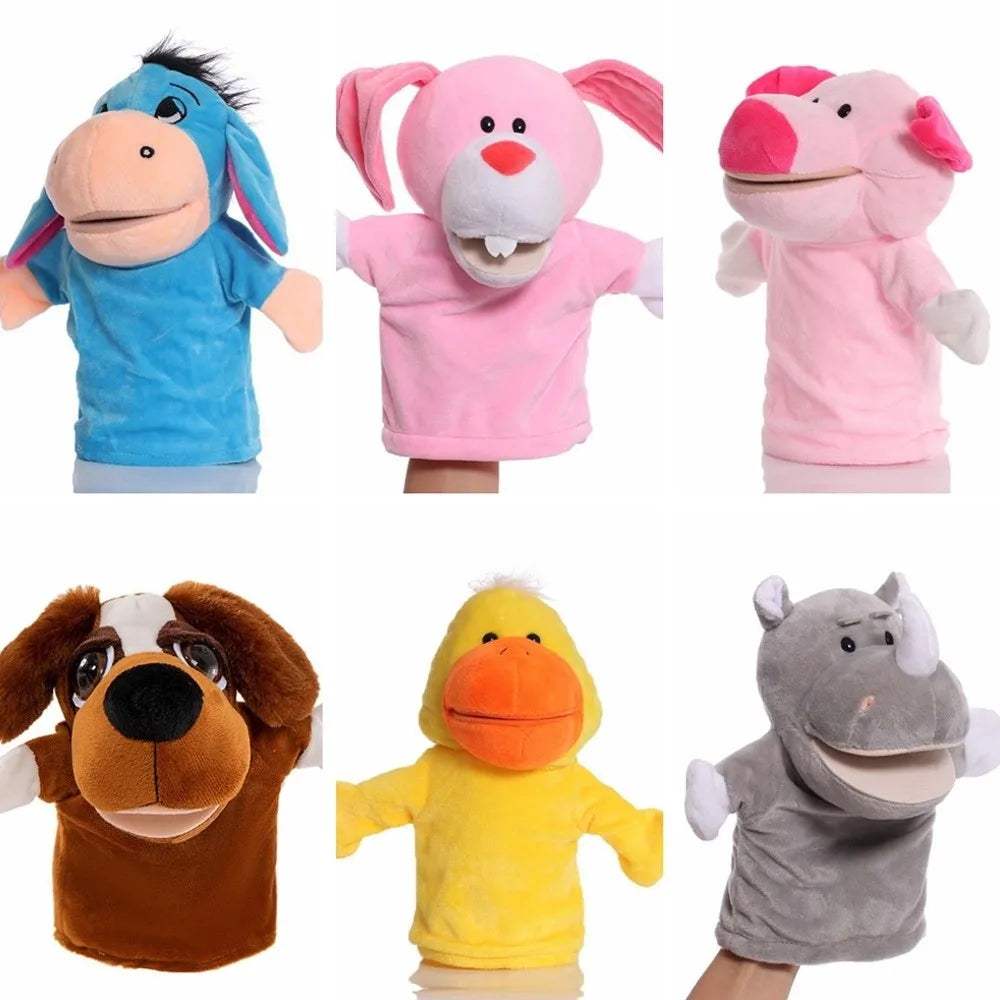 Stuffed Animal Hand Puppet | Soft Plush Rabbit | Toylandeu™