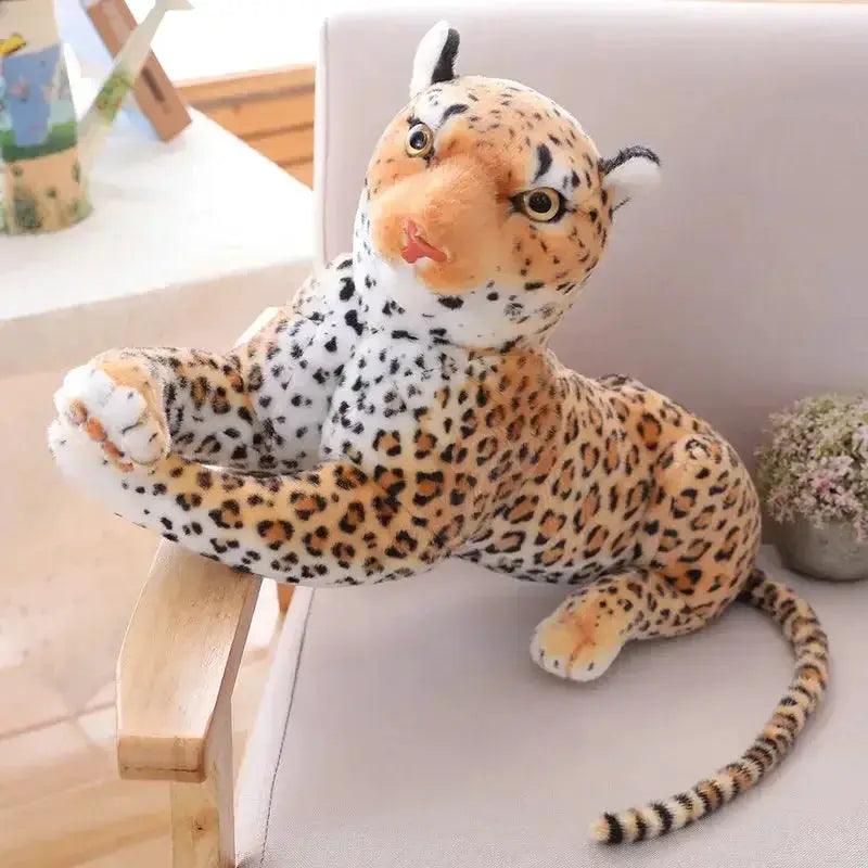  Multisize Plush Cheetah Black Panther Leopard Stuffed Animal Toy With PP Cotton Filling For Home Decor Gift -  ToylandEU™