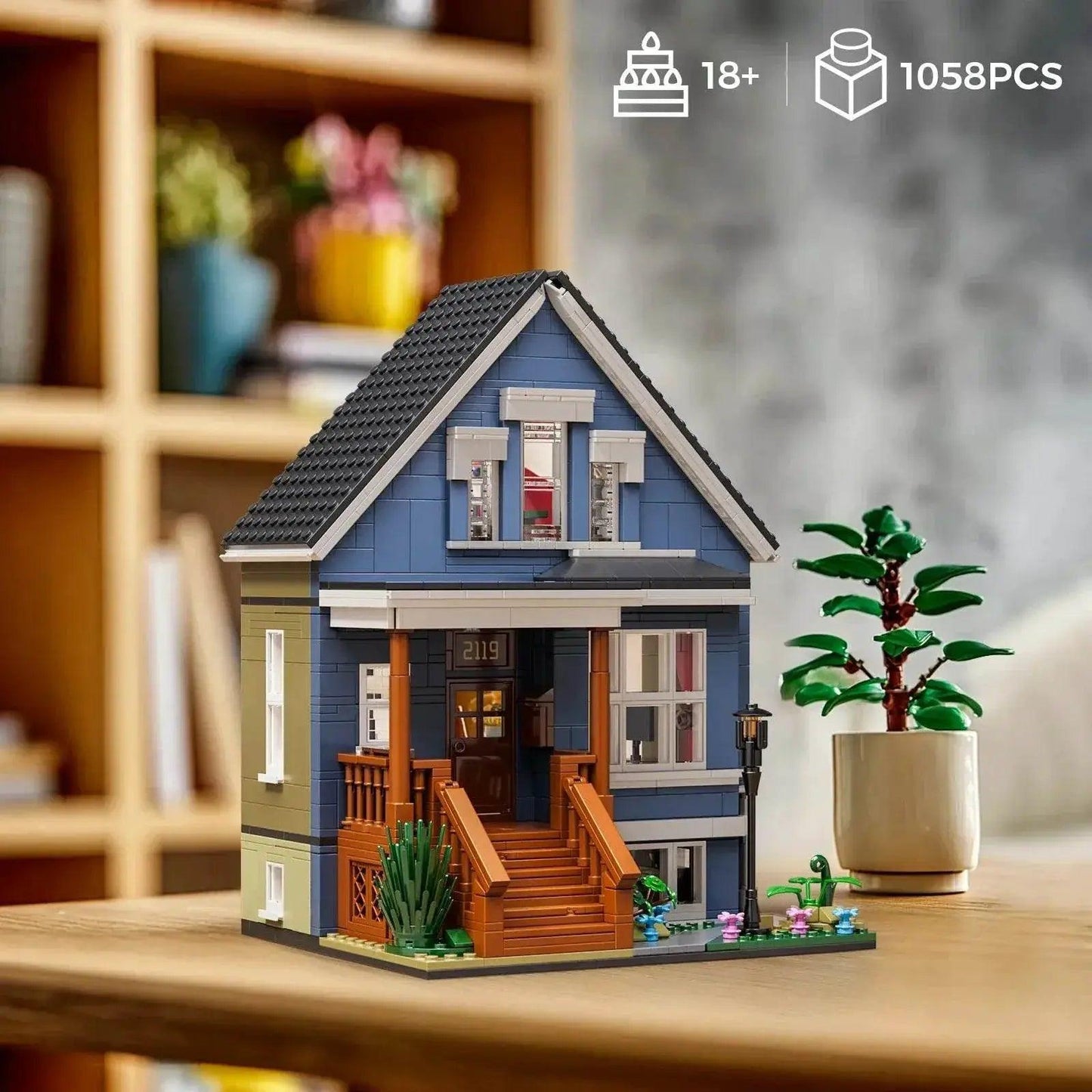  Stunning Building Blocks Set Shameless House Toyland EU -  ToylandEU™