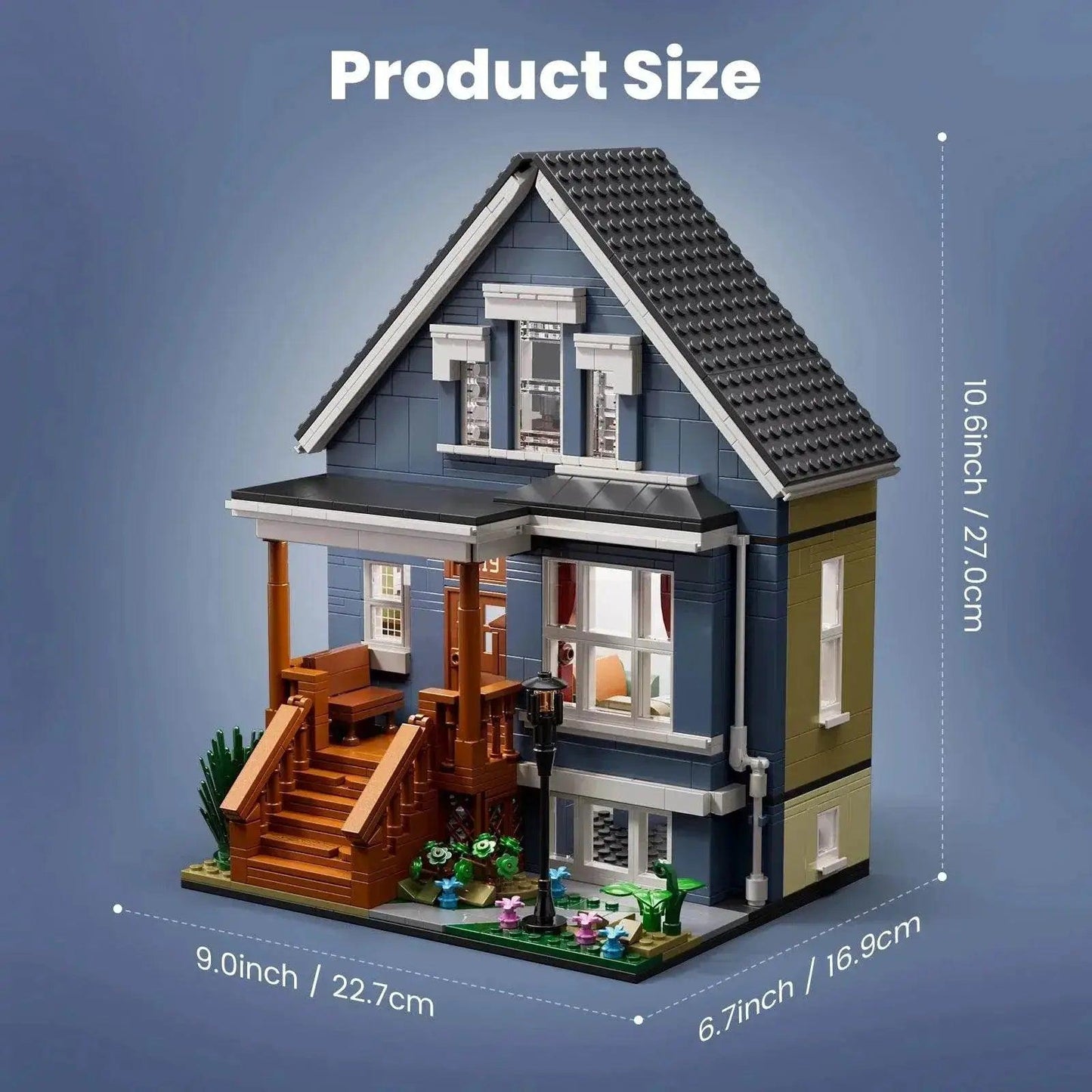  Stunning Building Blocks Set Shameless House Toyland EU -  ToylandEU™