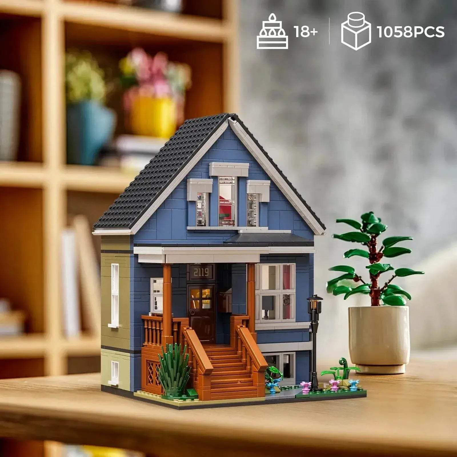  Stunning Building Blocks Set Shameless House Toyland EU -  ToylandEU™