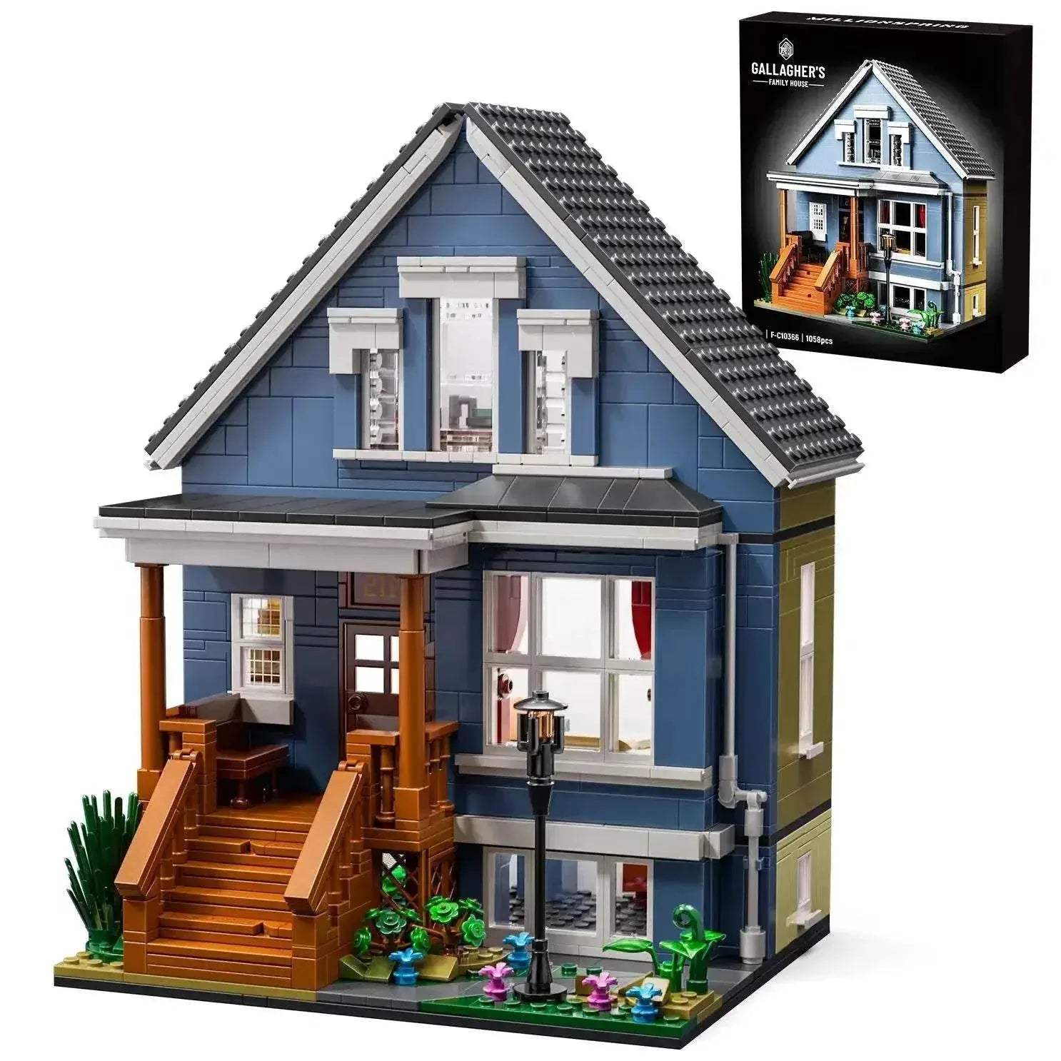  Stunning Building Blocks Set Shameless House Toyland EU -  ToylandEU™