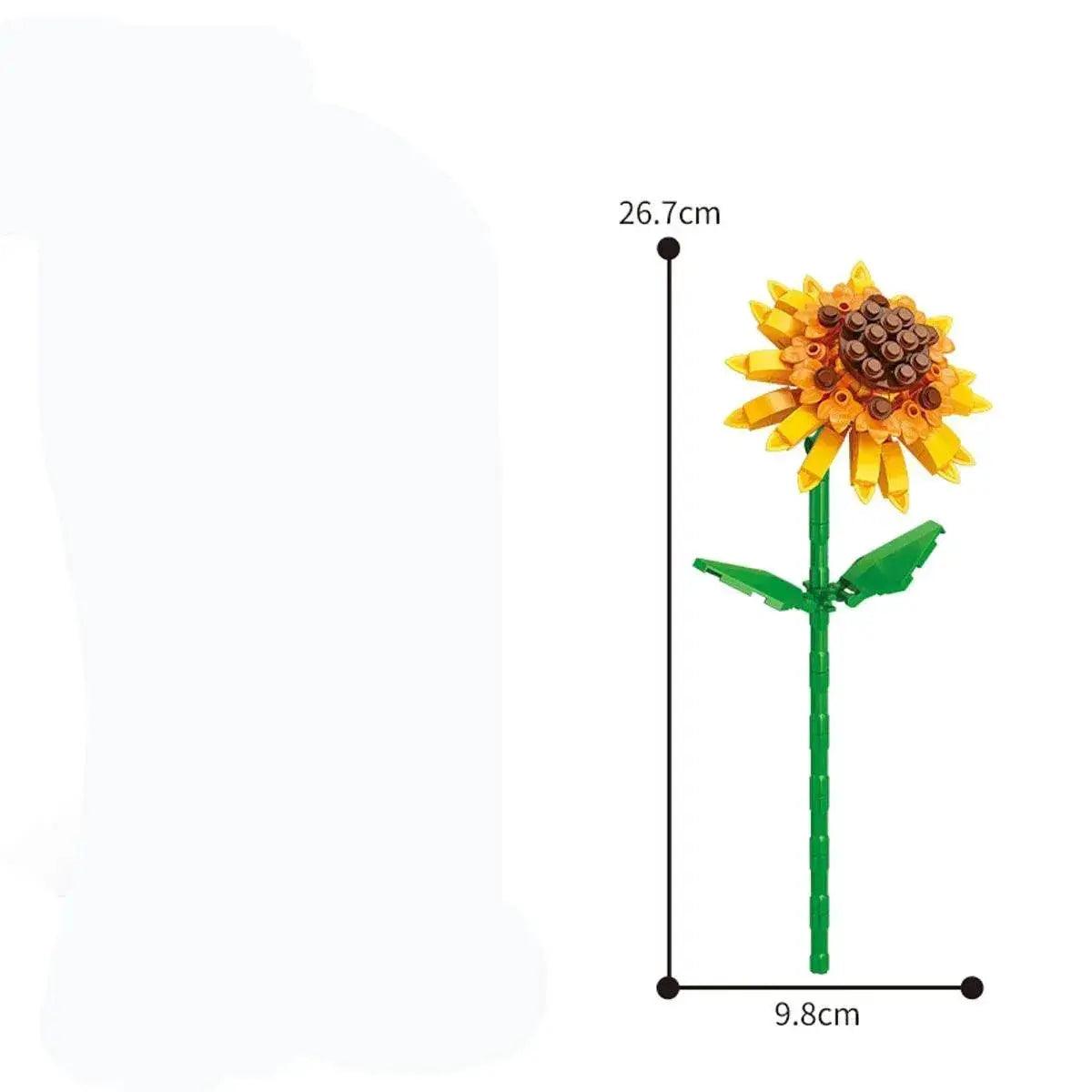  Stunning Flower Blocks 13 Styles Ornaments Toyland EU -  ToylandEU™