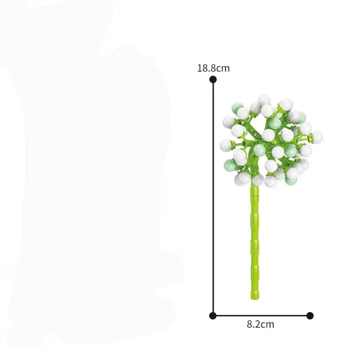  Stunning Flower Blocks 13 Styles Ornaments Toyland EU -  ToylandEU™