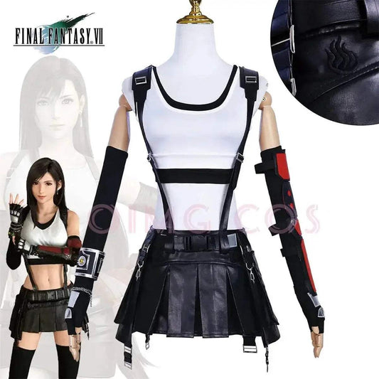  Stunning Tifa Lockhart Cosplay Costume 3Pc Toyland EU -  ToylandEU™