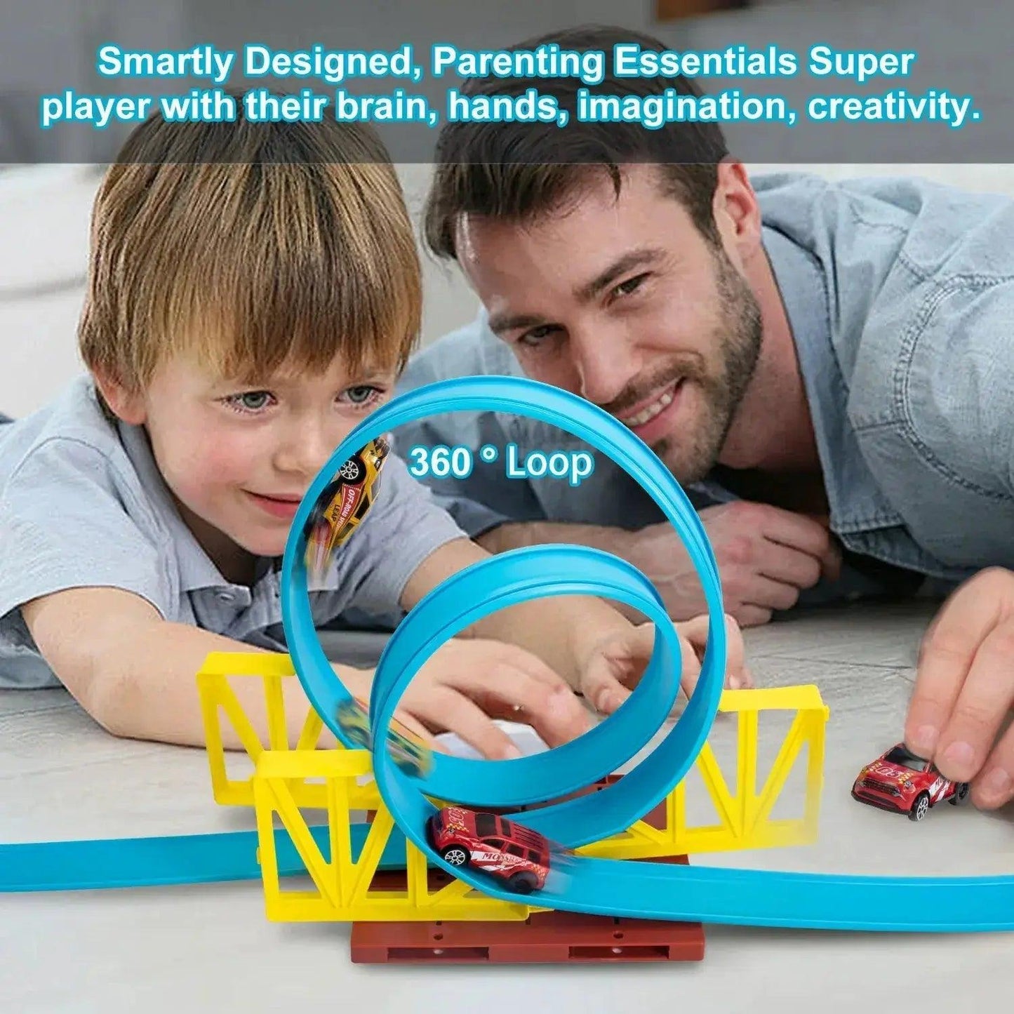  Stunt Racing Track Toy Educational Kit CE Certified -  ToylandEU™