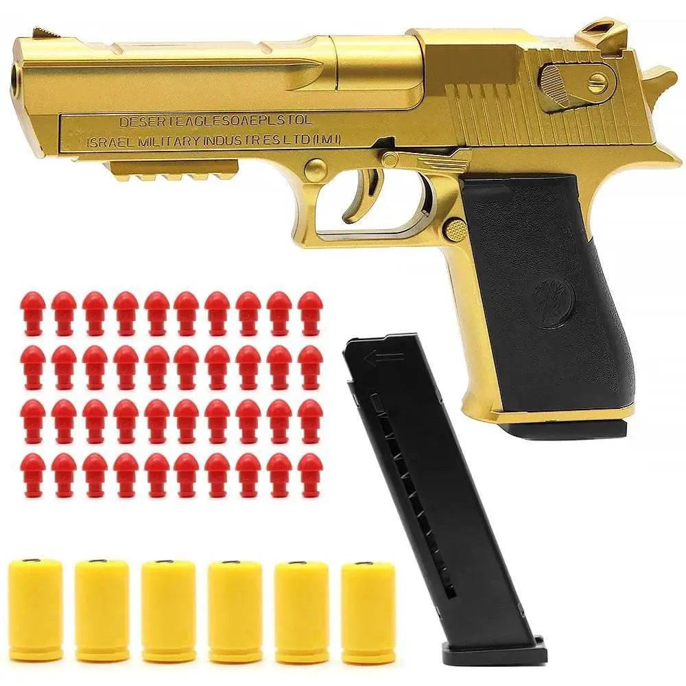  Sturdy Airsoft Desert Eagle Gun 4 Bullets Toyland EU -  ToylandEU™