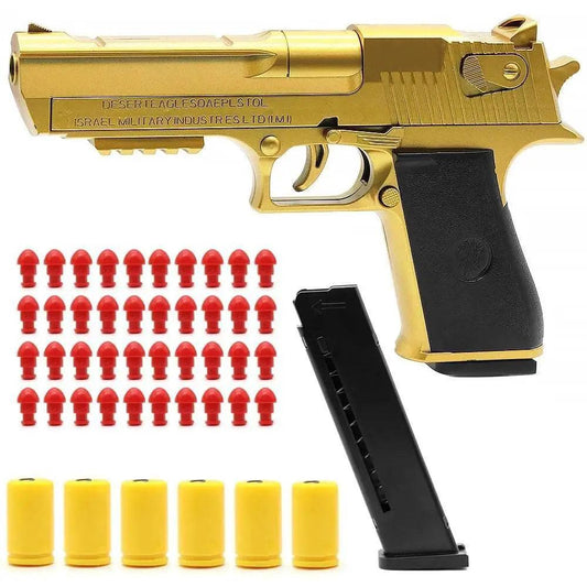  Sturdy Airsoft Desert Eagle Gun 4 Bullets Toyland EU -  ToylandEU™