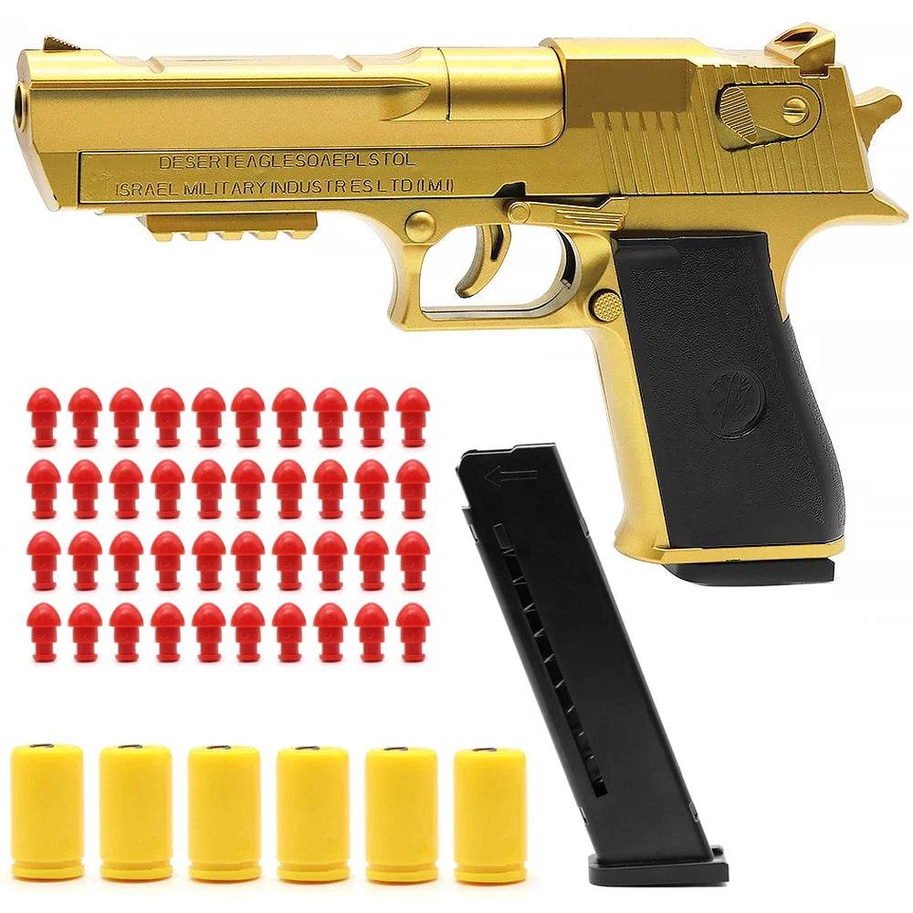 Sturdy Airsoft Toy Gun Desert Eagle Ejecting Shells Outdoor - ToylandEU