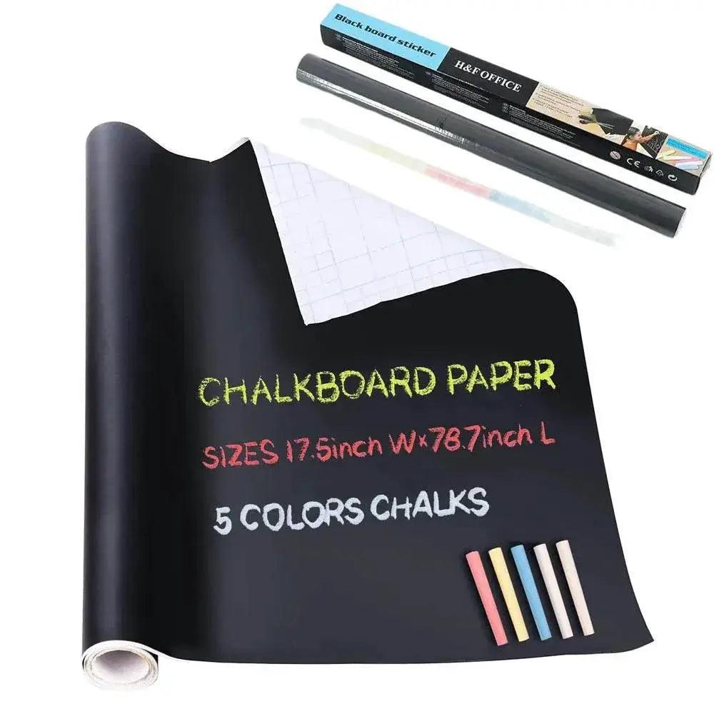  Sturdy Chalkboard Wall Sticker Erasable Toyland EU -  ToylandEU™