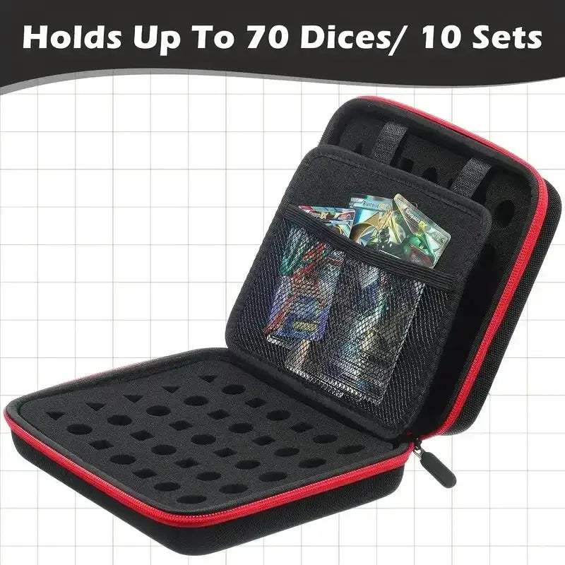 Sturdy Dice Storage Case With Removable Tray For Games - ToylandEU