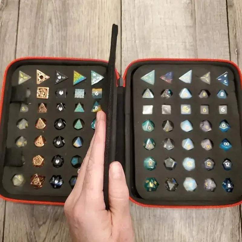 Sturdy Dice Storage Case With Removable Tray For Games - ToylandEU