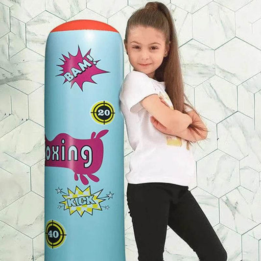Sturdy Inflatable Boxing Column With Rebound Base For Kids - ToylandEU