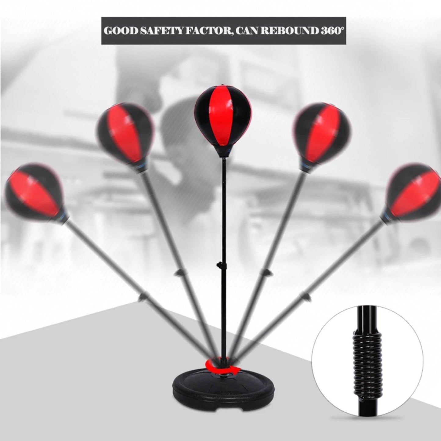 Sturdy Kids Boxing Set With Adjustable Height For Beginners - ToylandEU