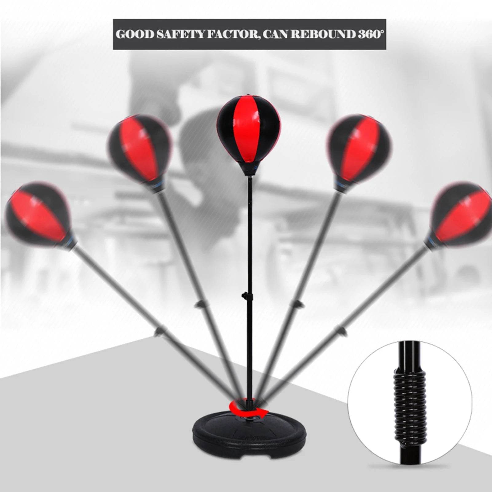 Sturdy Kids Boxing Set With Adjustable Height For Beginners - ToylandEU