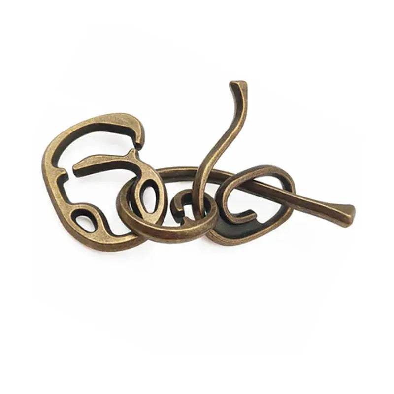  Metal 3D Puzzle Brain Teaser for All Ages Sturdy -  ToylandEU™