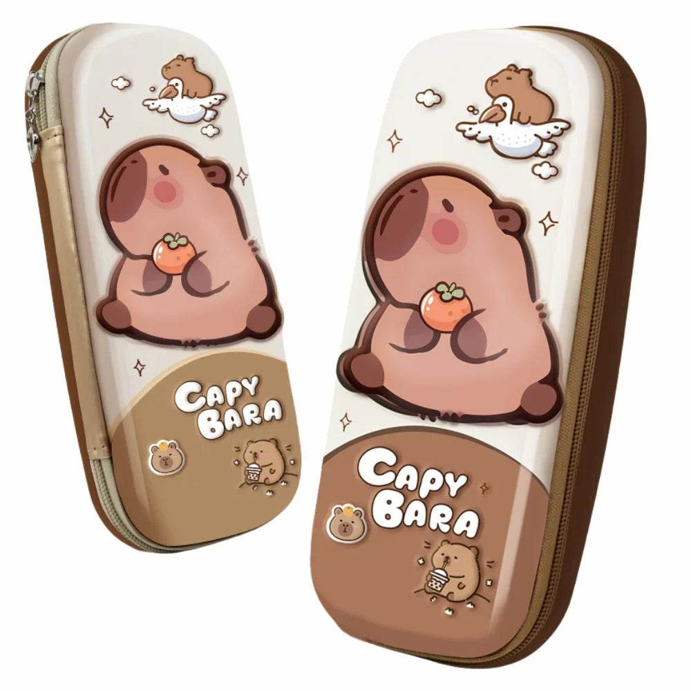 Sturdy Pencil Case Capybara Drop Resistant For Students - ToylandEU
