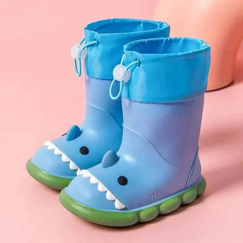  Sturdy Rain Boots AntiSlip 4to6Y Shark Print Toyland EU -  ToylandEU™