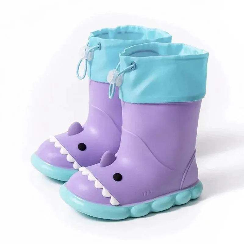  Sturdy Rain Boots AntiSlip 4to6Y Shark Print Toyland EU -  ToylandEU™