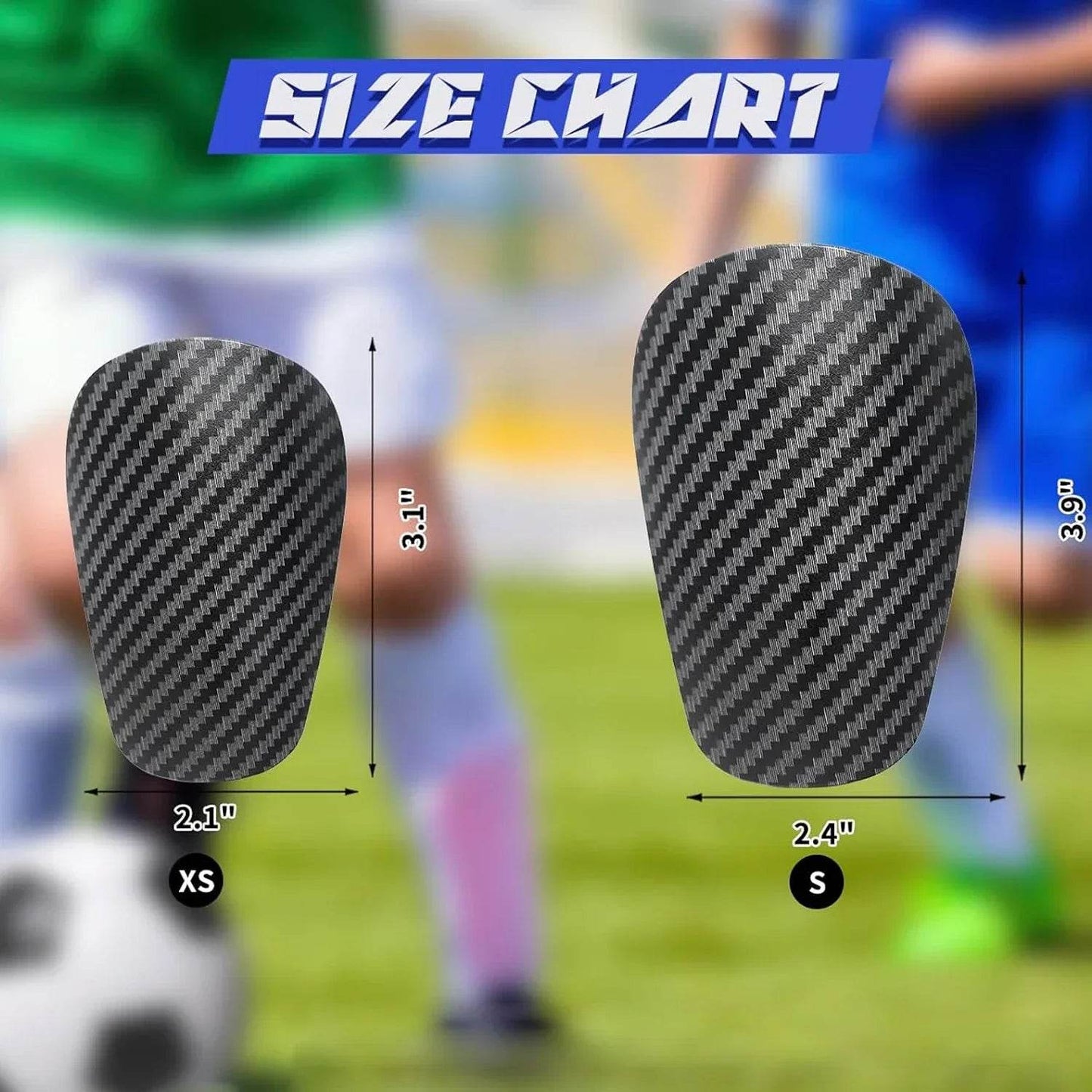 Sturdy Soccer Shin Guards Anti Slip Mini For Men Women Kids - ToylandEU