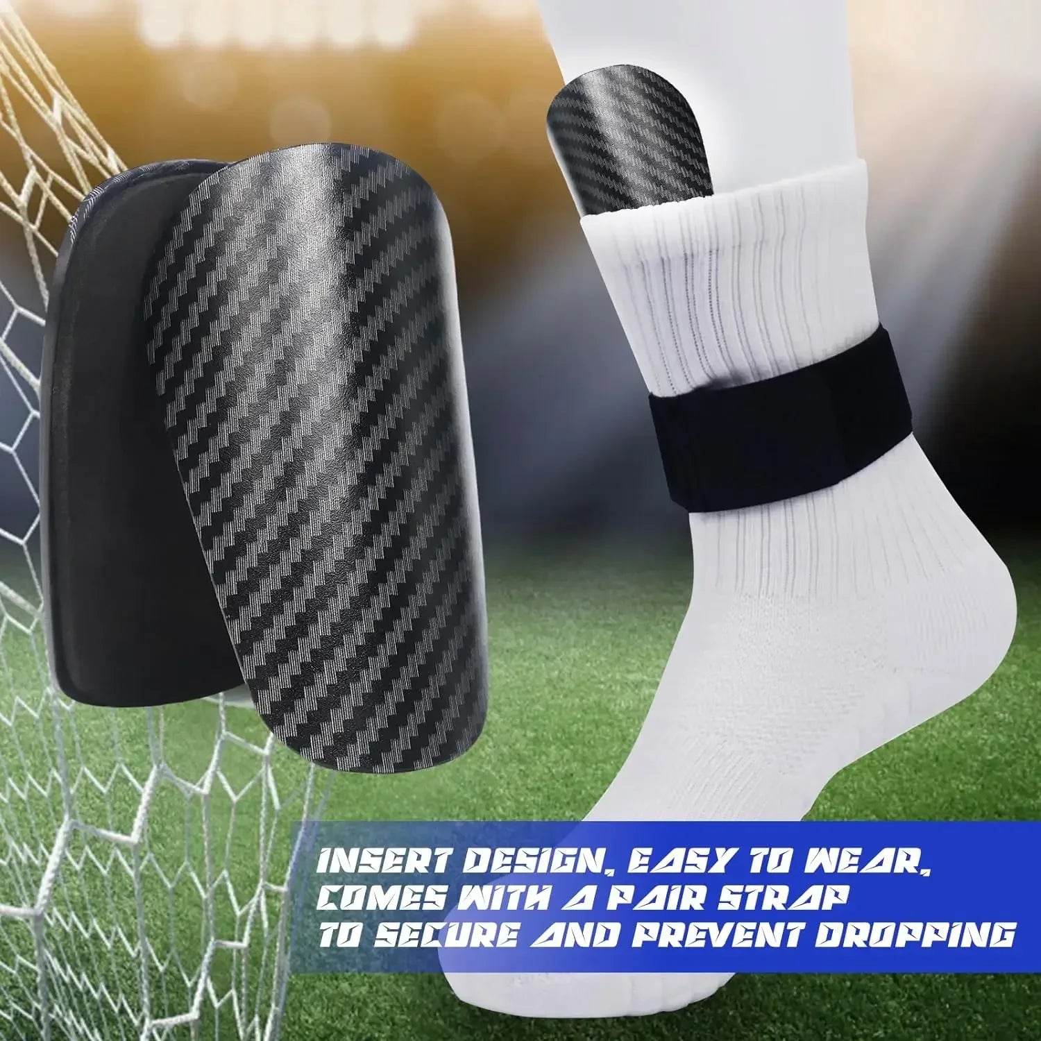 Sturdy Soccer Shin Guards Anti Slip Mini For Men Women Kids - ToylandEU