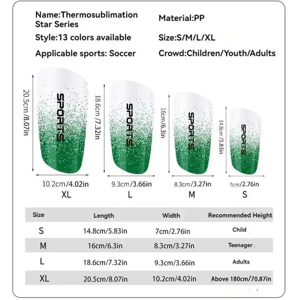  Sturdy Soccer Shin Guards With Insert Board Toyland EU -  ToylandEU™