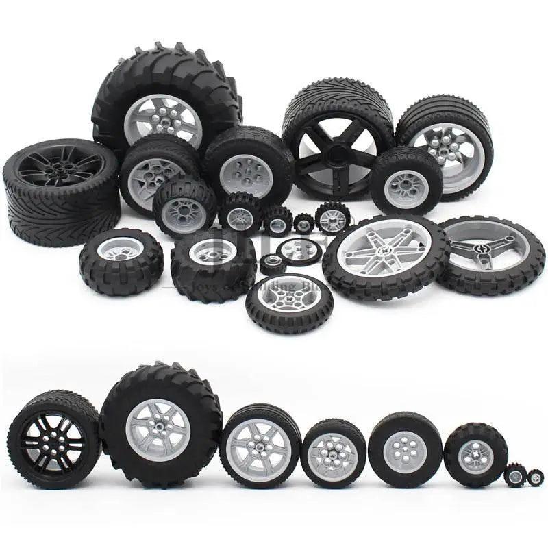 Sturdy Technic Wheel Hub Set 56mm DIY Bricks Toyland EU -  ToylandEU™