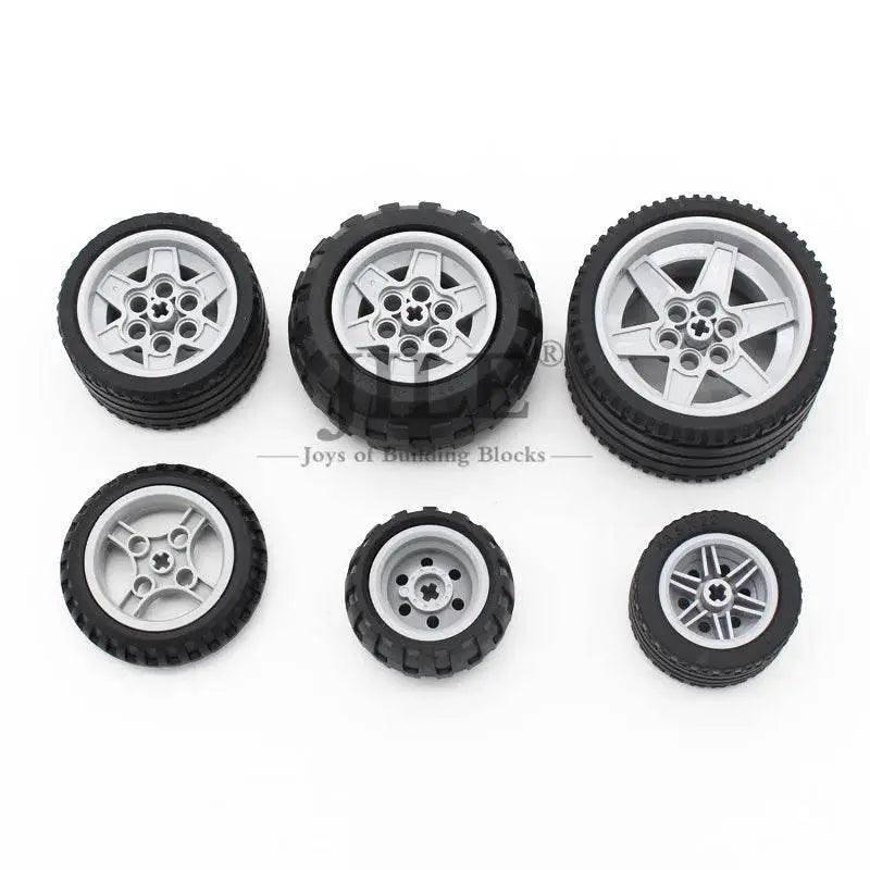  Sturdy Technic Wheel Hub Set 56mm DIY Bricks Toyland EU -  ToylandEU™