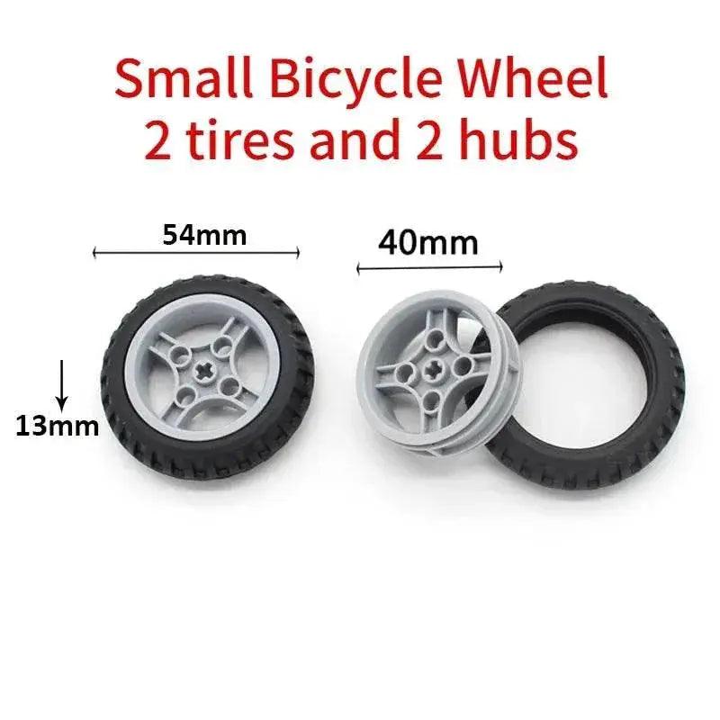  Sturdy Technic Wheel Hub Set 56mm DIY Bricks Toyland EU -  ToylandEU™