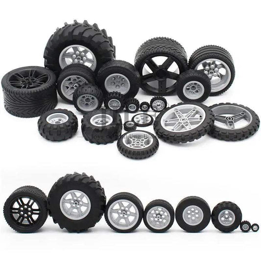  Sturdy Technic Wheel Hub Set 56mm DIY Bricks Toyland EU -  ToylandEU™