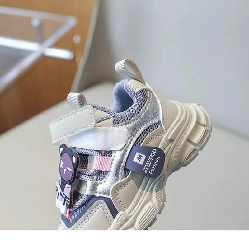  Stylish Breathable Sneakers for Kids - Non-slip Casual Walking Shoes with Animal Prints -  ToylandEU™