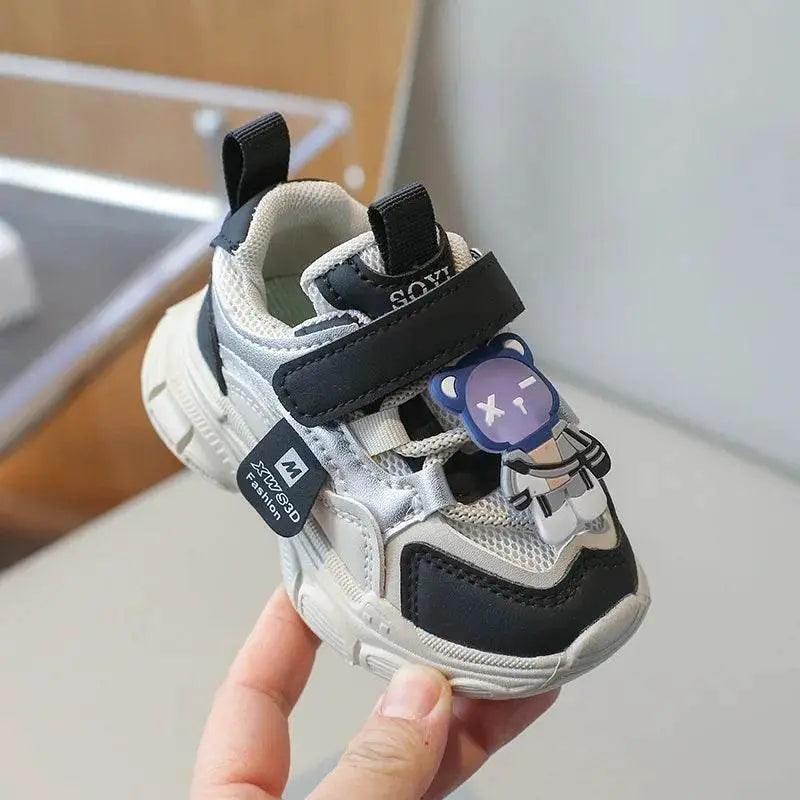  Stylish Breathable Sneakers for Kids - Non-slip Casual Walking Shoes with Animal Prints -  ToylandEU™