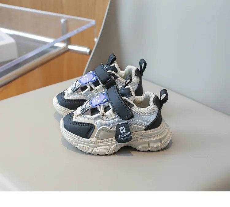 Stylish Breathable Sneakers for Kids - Non-slip Casual Walking Shoes with Animal Prints - ToylandEU