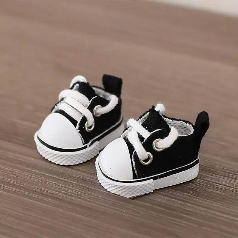 Stylish Casual Sports Shoes with Durable PU Material for LABUBU 17cm Cotton Dolls - ToylandEU