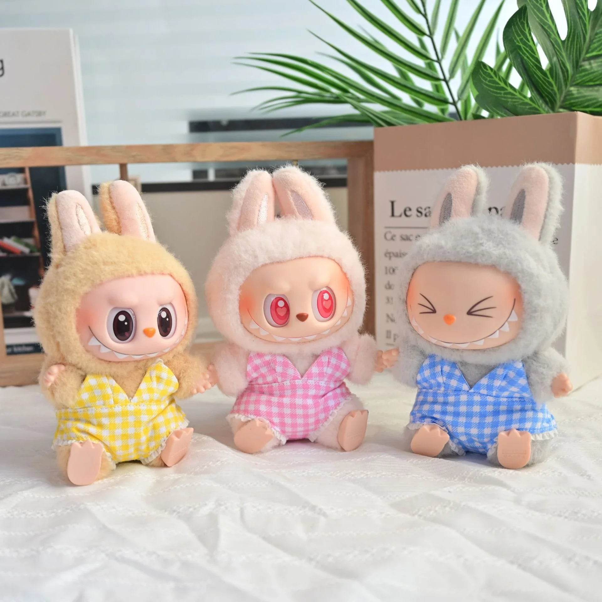 Stylish Doll Accessories Swimming Circle Set for 15 to 17cm Ropa Labubu Dolls Labubu - ToylandEU