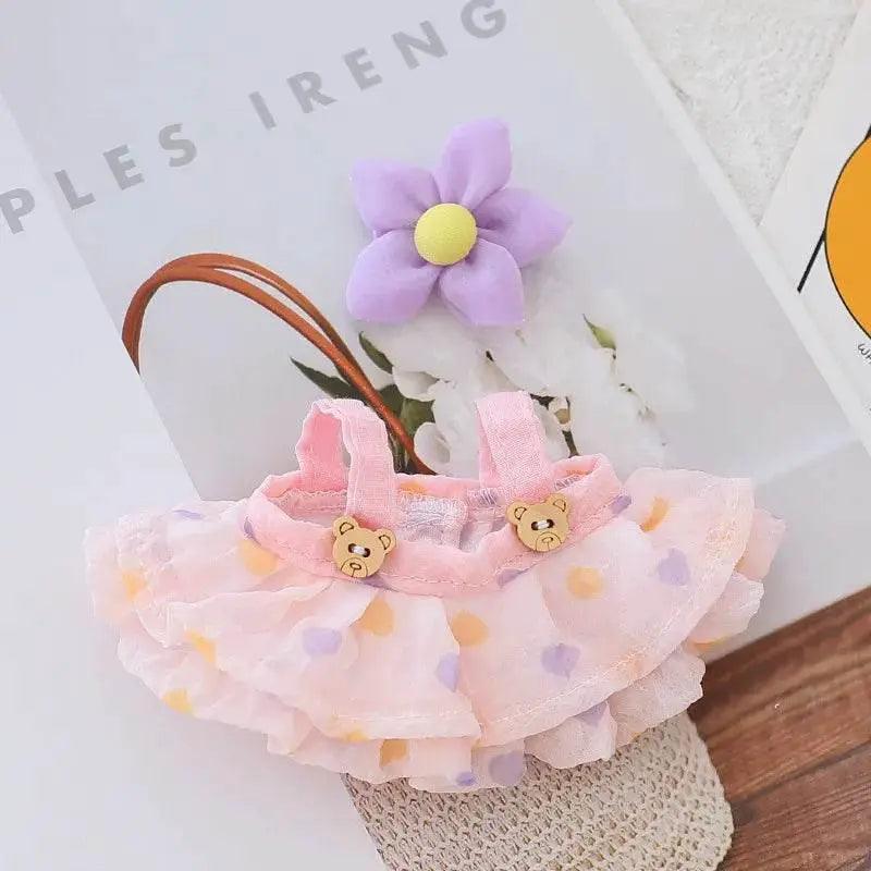 Stylish Doll Clothes Set with Straw Hat for Labubu Toys -  ToylandEU™