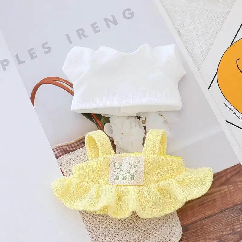  Stylish Doll Clothes Set with Straw Hat for Labubu Toys -  ToylandEU™