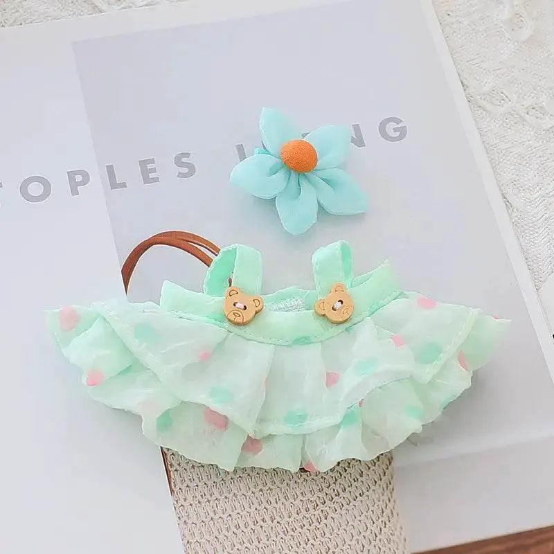  Stylish Doll Clothes Set with Straw Hat for Labubu Toys -  ToylandEU™