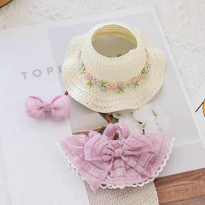  Stylish Doll Clothes Set with Straw Hat for Labubu Toys -  ToylandEU™