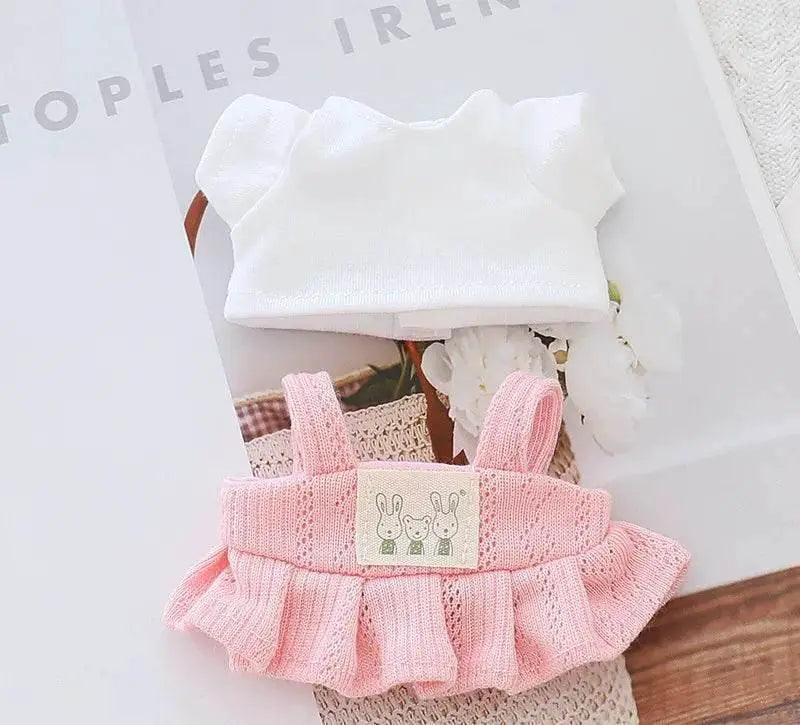  Stylish Doll Clothes Set with Straw Hat for Labubu Toys -  ToylandEU™