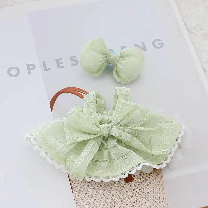  Stylish Doll Clothes Set with Straw Hat for Labubu Toys -  ToylandEU™