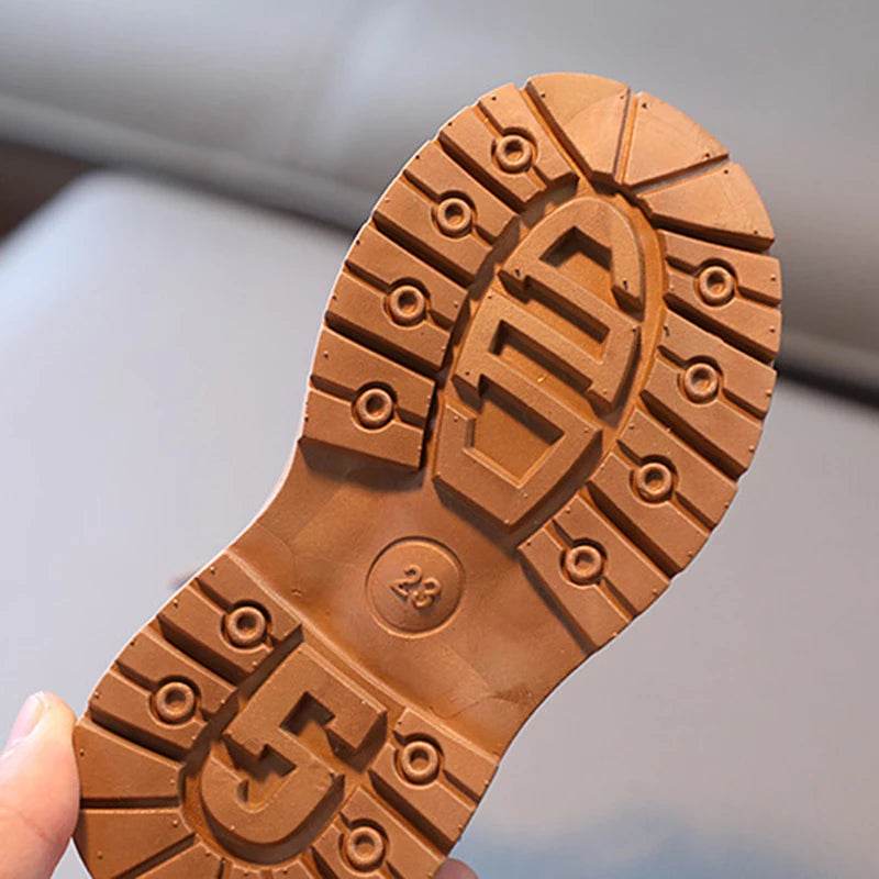 Stylish Kids Ankle Boots 2025 - Casual Little Yellow Winter Shoes for Boys and Girls - ToylandEU